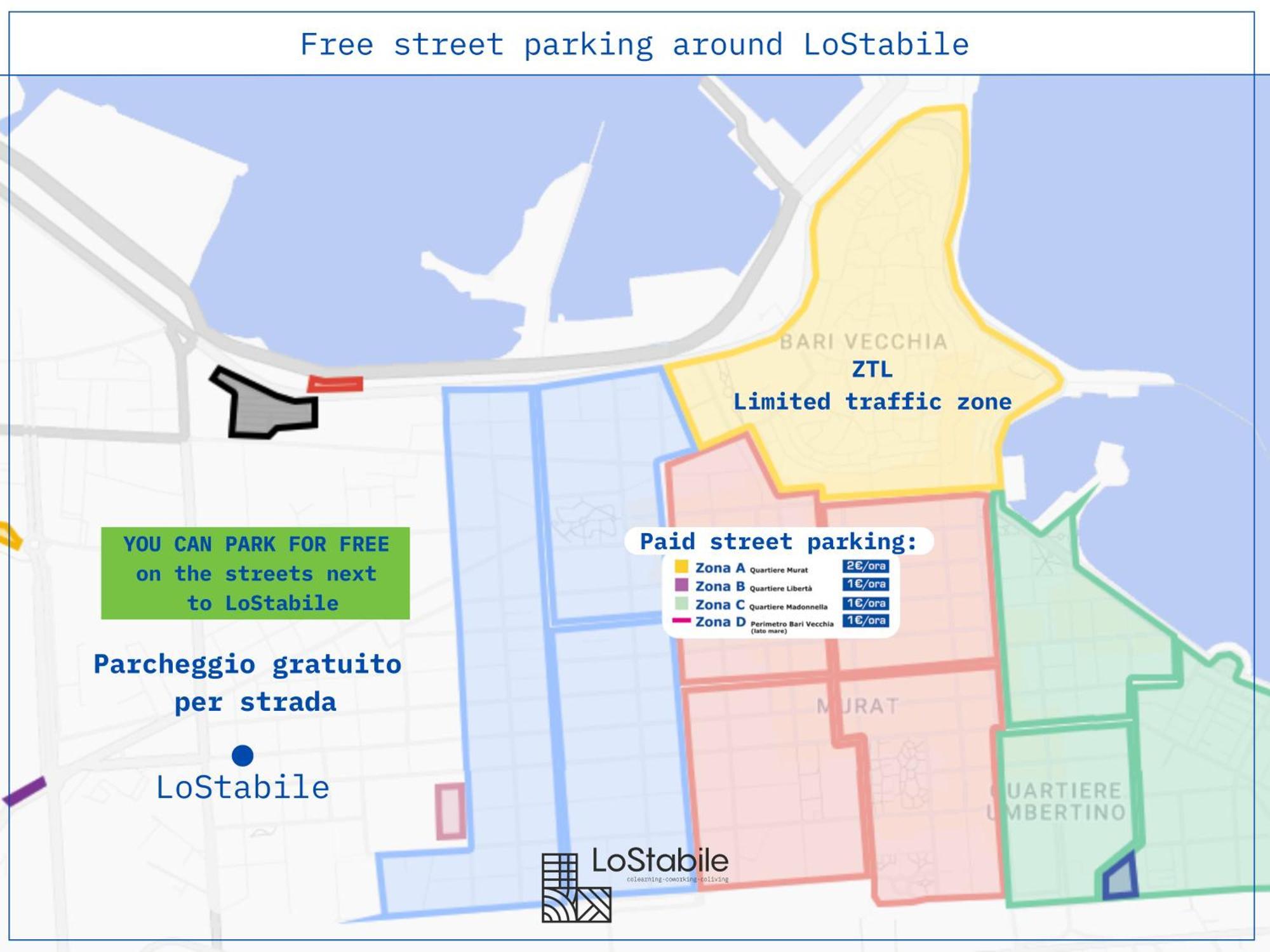 Lostabile Guesthouse & Coworking Bari Kültér fotó